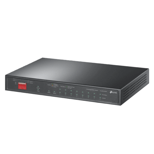 Switch Desktop 10-Port Gigabit with 6-Port PoE+ and 2-Port PoE++ PORT: 2× Gigabit PoE++ Ports