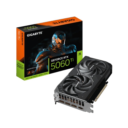 Placa Video GEFORCE RTX 5060 TI WINDFORCE MAX OC 6GB GDDR7 128 bit