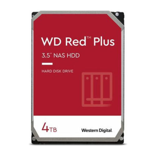HDD WD Red Plus 4TB SATA-III 5400 RPM 256MB