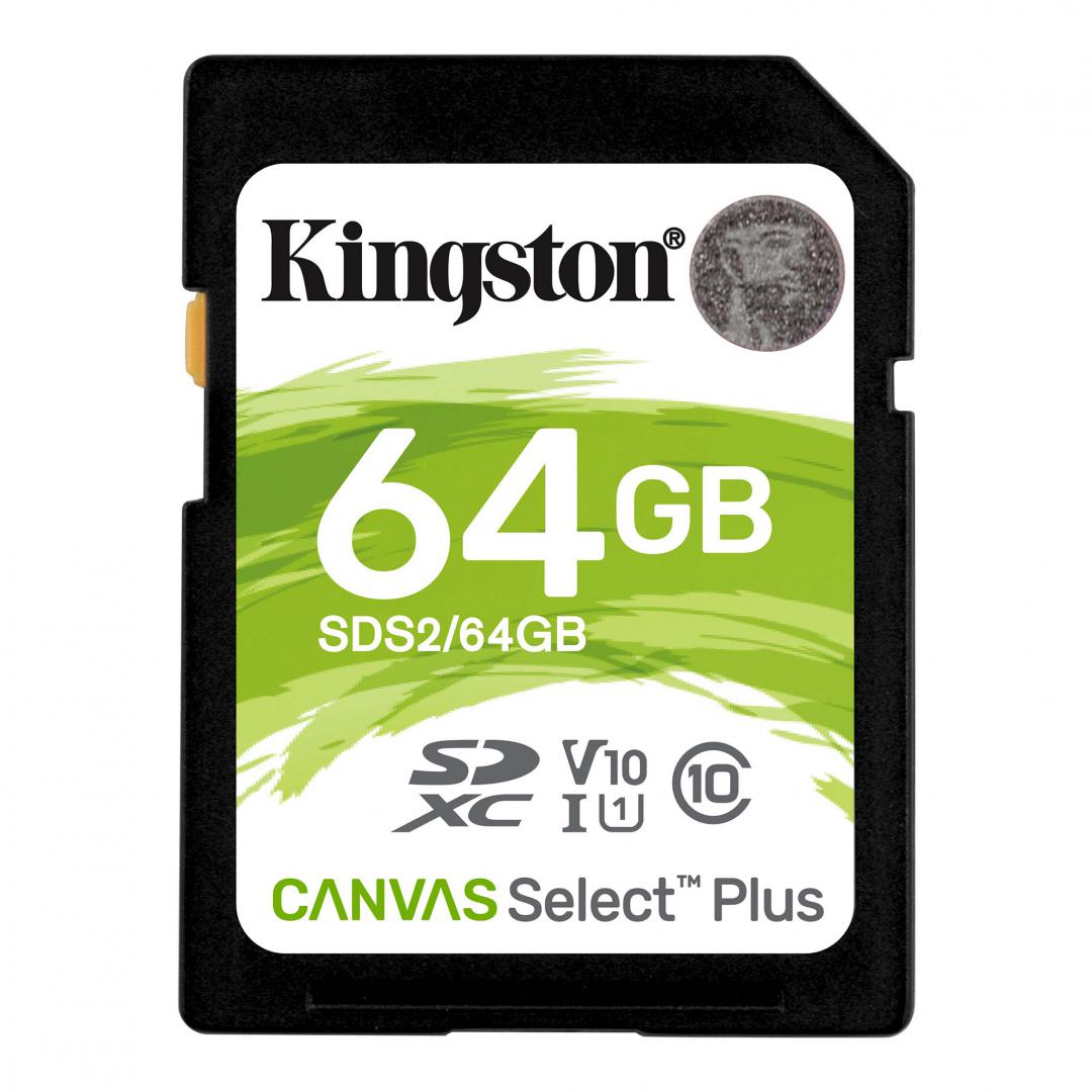 Card de Memorie SDXC Kingston Canvas Select Plus 64GB