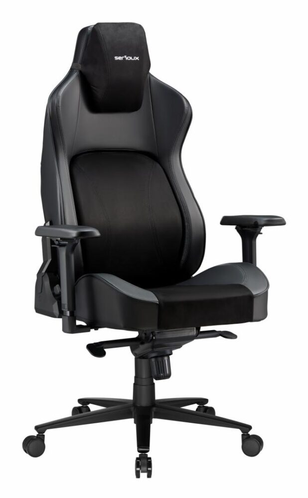 SCAUN GAMING SERIOUX PRIME  Weight Capacity: 150kg Surface Material: Leather