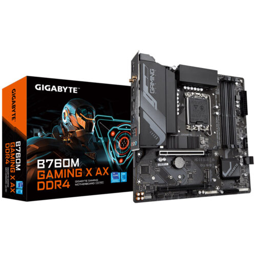 Placa de baza GIGABYTE B760M GAMING X AX LGA1700
