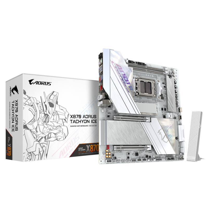 Placa de Baza GIGABYTE X870 AORUS ACHYON ICE AM5