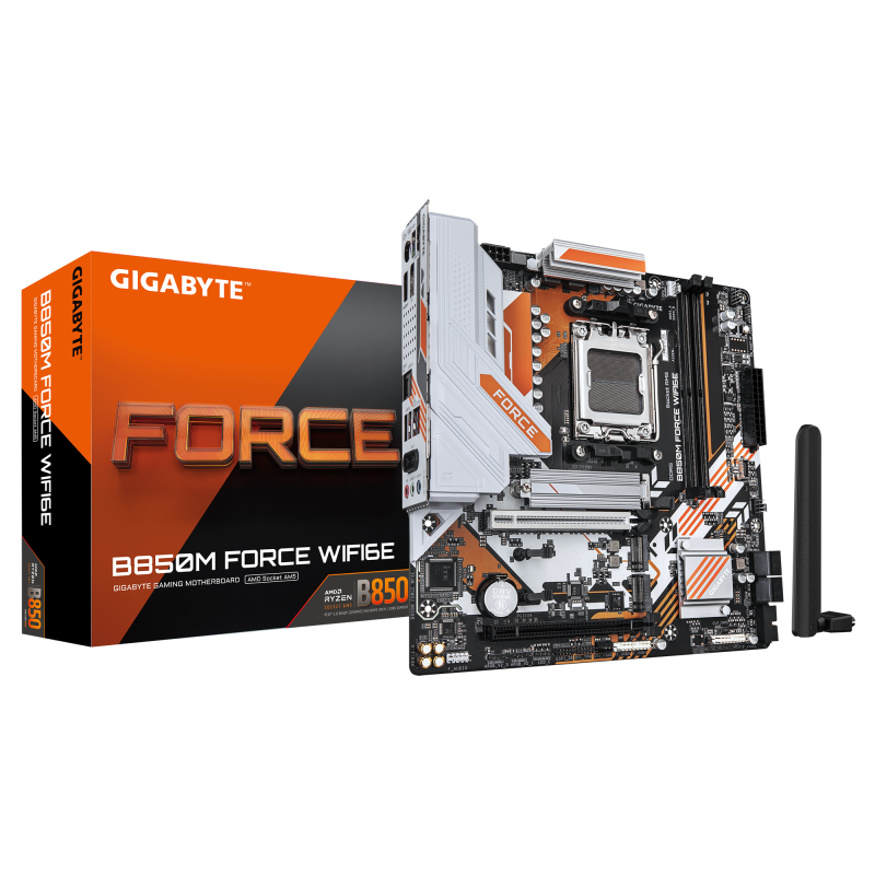 Placa de Baza GIGABYTE B850M FORCE WIFI 6E