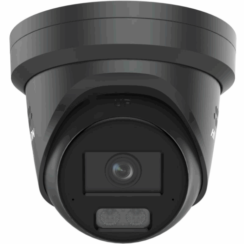 Camera de supraveghere IP Turret 4MP Smart Hybrid Light with ColorVu Hikvision DS-2CD2347G3-LIS2UY/SL(2.8MM)/BK