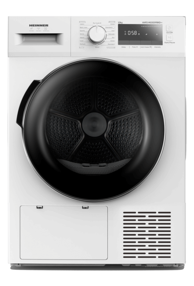 USCATOR DE RUFE CU POMPA DE CALDURA HEINNER HHPD-M10G5PBKD++