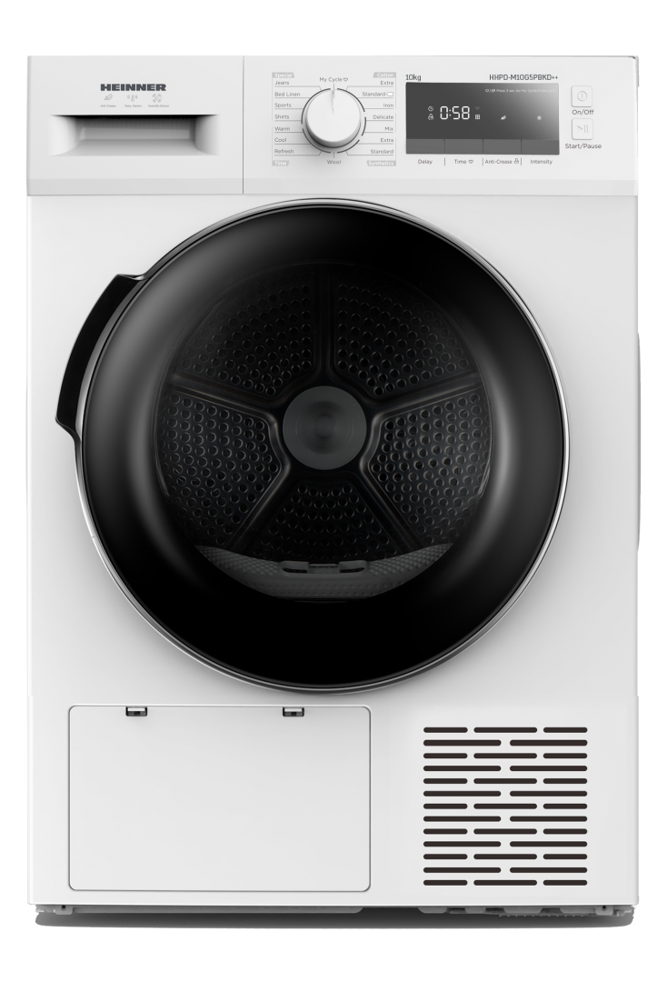 USCATOR DE RUFE CU POMPA DE CALDURA HEINNER HHPD-M10G5PBKD++