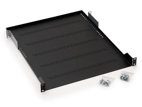 Raft fix perforat Triton 19" 1U/350 capacitate incarcare 40kg