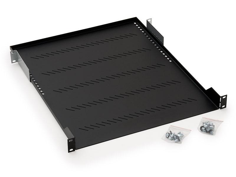 Raft fix perforat Triton 19" 1U/350 capacitate incarcare 40kg