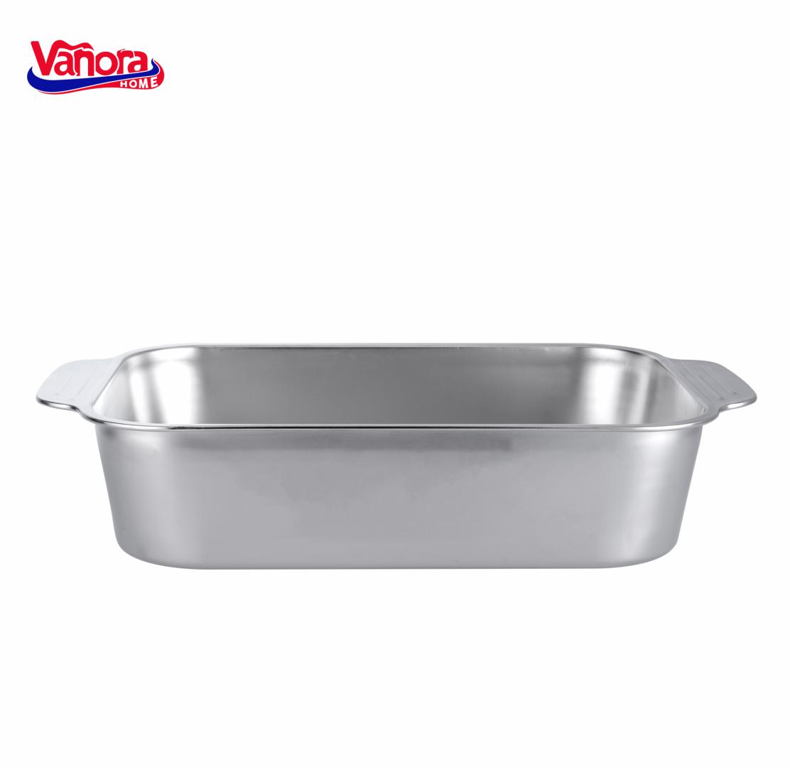 TAVA INOX 41x24.5x8.5 CM