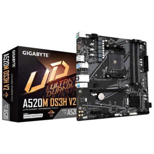 Placa de baza Gigabyte A520M DS3H V2 AM4