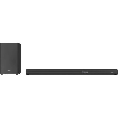SOUNDBAR 380W HORIZON 5.1.2 HAV-H8700 / DOLBY ATMOS w/ Wireless Subwoofer 180W / Soundbar 200w (25W x 6 + 50W) / 3x HDMI (1x HDMI ARC) / Optical / Coaxial / AUX / BT 4.2 / USB / Remote Control / Impedance: 8Ω x 6 + 4Ω