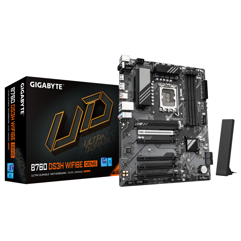 Placa de baza Gigabyte B760 DS3H WIFI6E GEN5