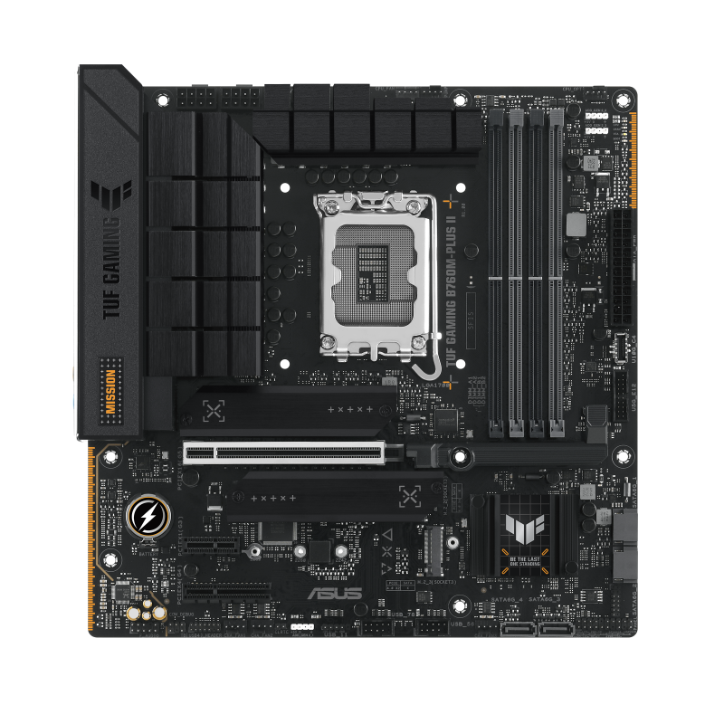 ASUS TUF GAMING B760M-PLUS II. Processor manufacturer: Intel