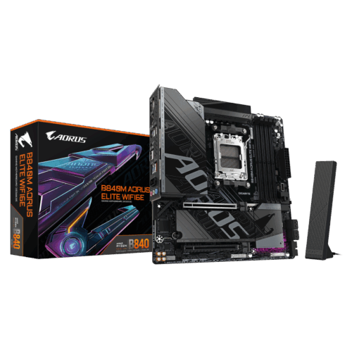 Placa de bază Gigabyte B840M AORUS ELITE WIFI6E AM5