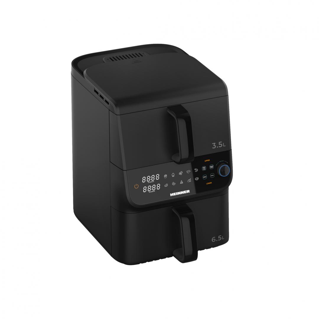 FRITEUZA DUBLA ETAJATA HEINNER InnovaCook HAF-C10DBS25BK