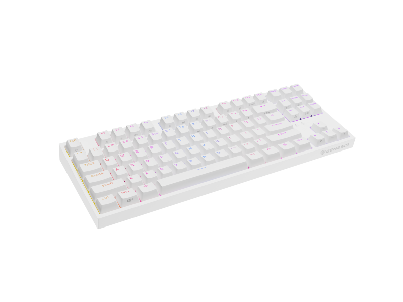 GENESIS Thor 404 TKL. Keyboard form factor: Tenkeyless (80 - 87%). Keyboard style: Straight. Connectivity technology: Wired