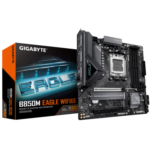 GIGABYTE B850M EAGLE WIFI6E. Processor manufacturer: AMD