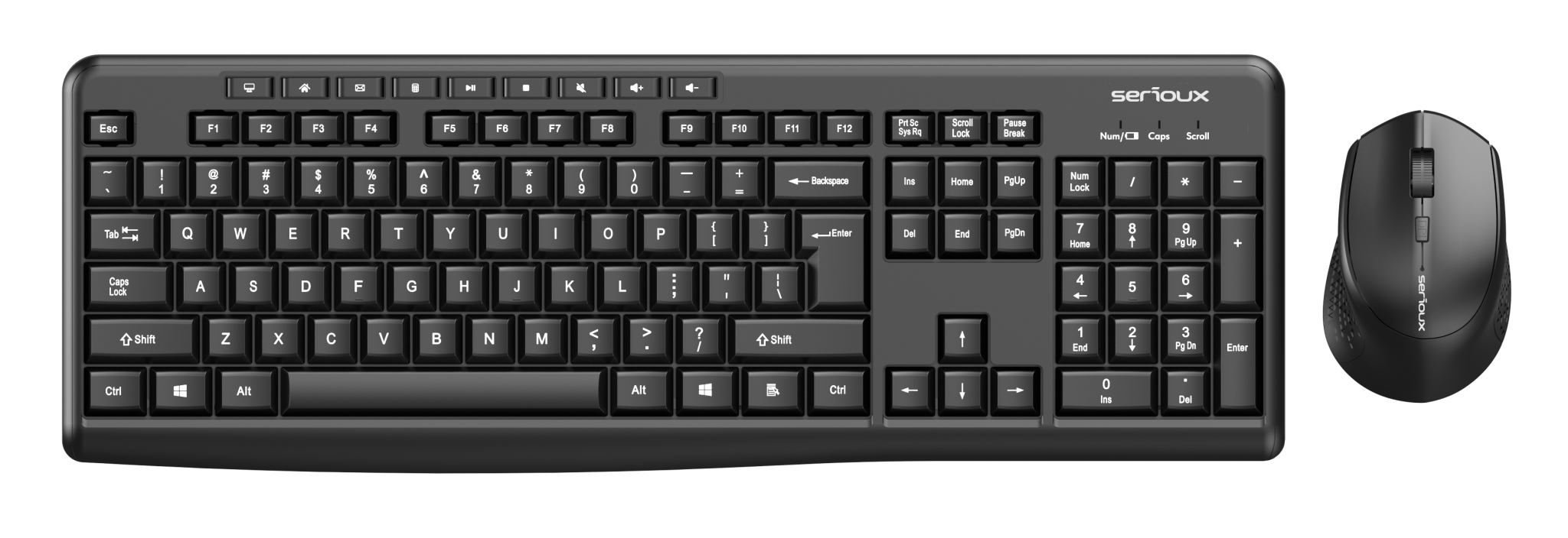 Kit tastatură și mouse wireless 2.4G Tastatură: cu rând independent de taste multimedia * Mod: 2.4G * Număr taste: 104 + 9 taste rapide * Material: ABS * Culoare: Negru * Chipset: Huntersun * Aspect: Orice aspect disponibil * Tip interfață: USB * Dimensiune: 442*152*25mm ; 440g * Baterie: 1*AAA (nu