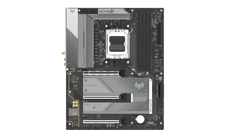 Sapphire NITRO+ B850A WIFI 7. Processor manufacturer: AMD