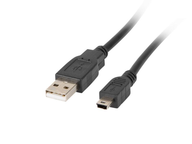 Cablu USB Mini(M)  USB-A(M) 2.0 1