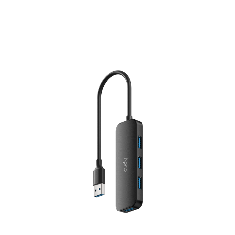 CUDY USB-A to 4-Port USB-A 3.0 Hub
