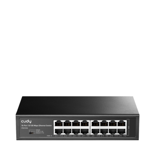 CUDY 16-Port 10/100 Mbps Switch