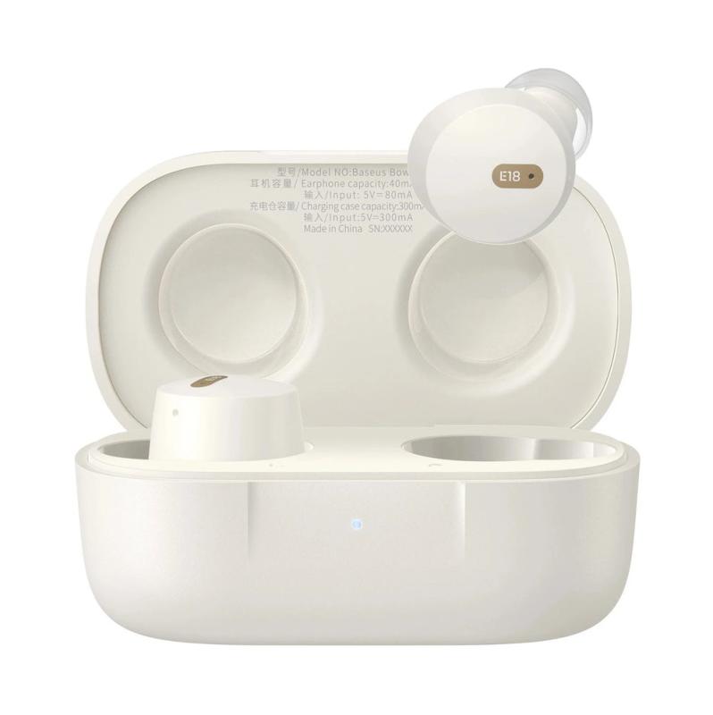 Baseus Bowie E18. Product type: Headset. Connectivity technology: True Wireless Stereo (TWS)