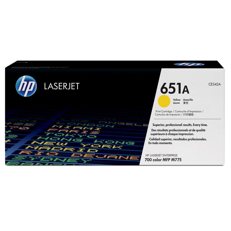 Toner HP CE342A yellow NR.651 16K ORIGINAL