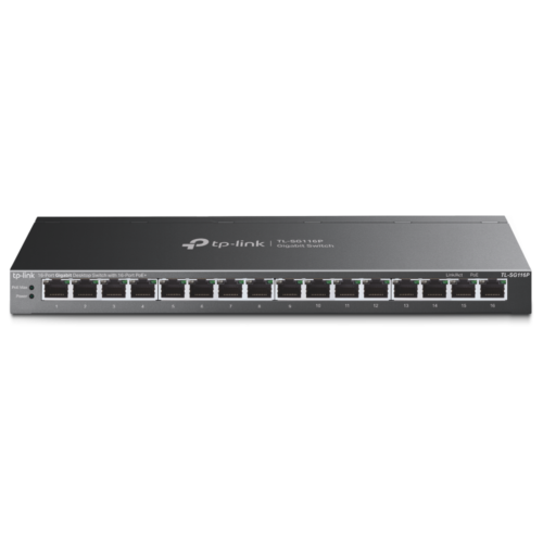 "16-Port Gigabit Desktop Switch with 16-Port PoE+ PORT: 16× Gigabit PoE+ Ports SPEC: 802.3at/af