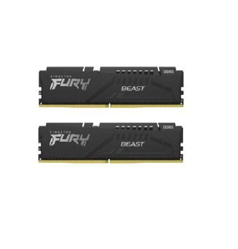 Memorie RAM Kingston DDR5 32GB 5200Mhz CL40 1.25V Dual Channel Kit Fury Beast Black XMP