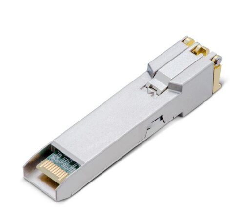 "10GBASE-T RJ45 SFP+ Module SPEC: 10Gbps RJ45 Copper Transceiver