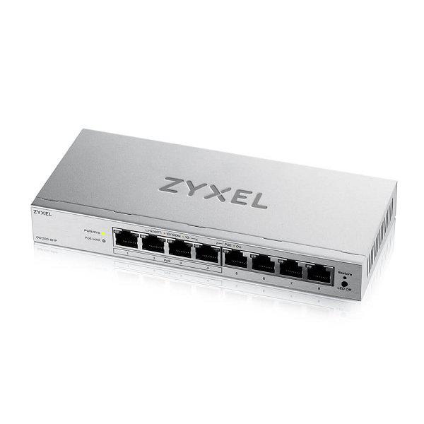 ZYXEL GS1200-8HPV3 8P 8-Port Gigabit PoE Web-Managed Switch
