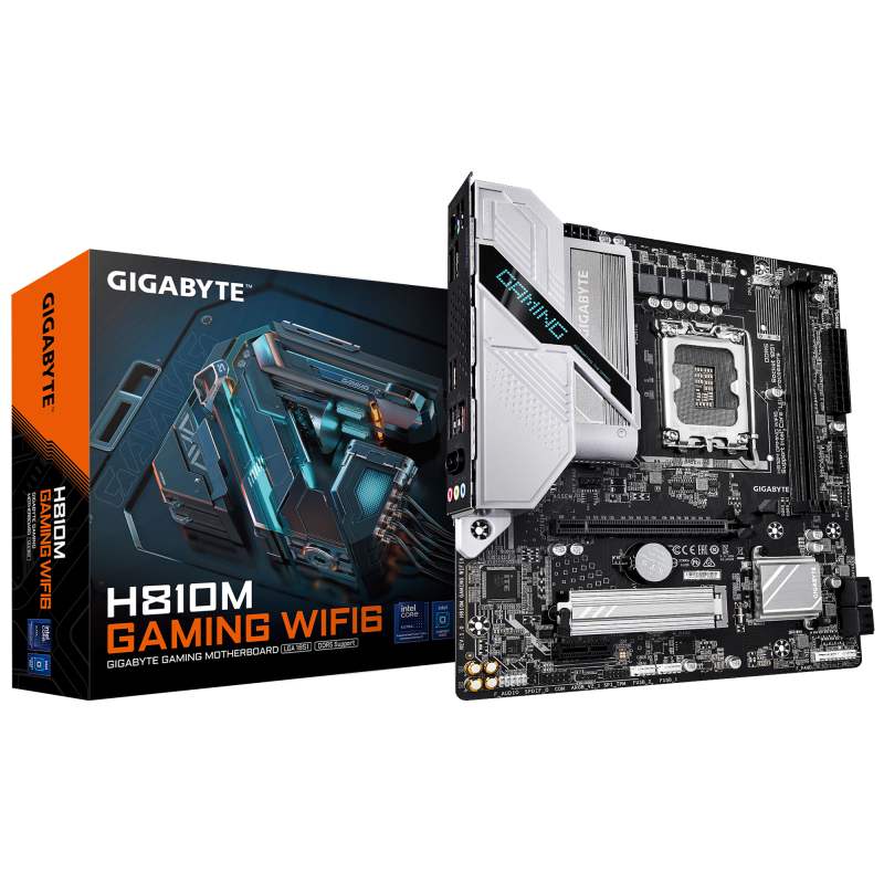 Placa de bază Gigabyte H810M GAMING WIFI6 LGA1851