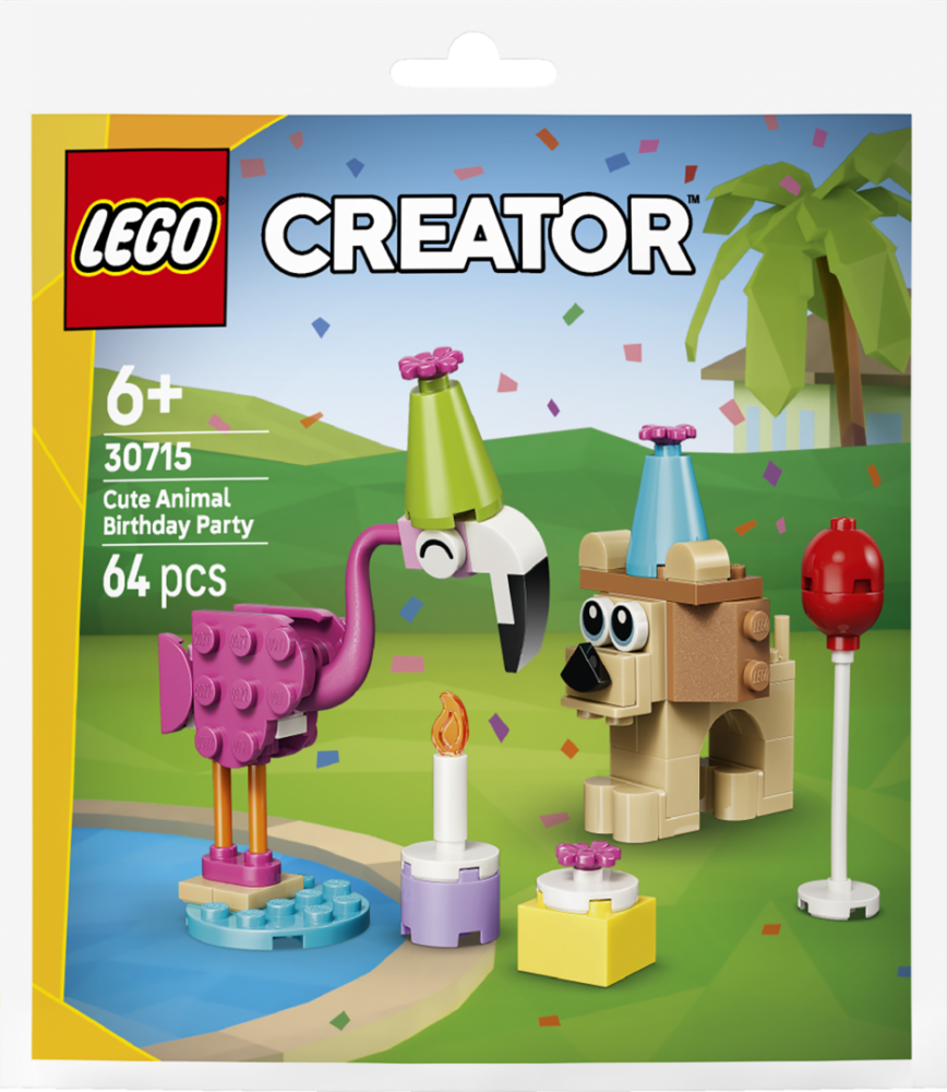 PETRECERE DE ZI DE NASTERE CU ANIMALUTE LEGO30715