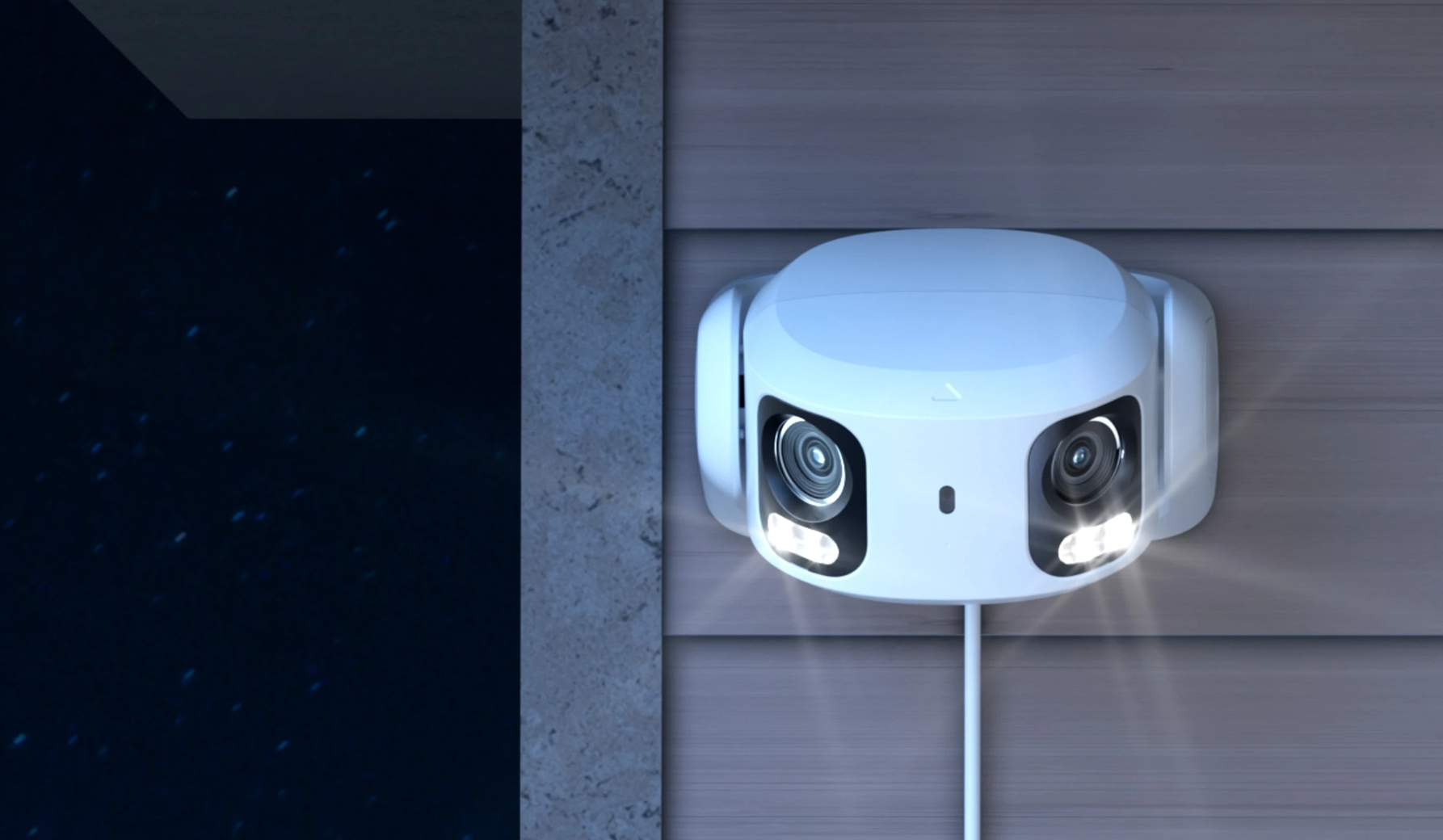 Camera de supraveghere Panoramic Reolink RP-PCT16MD; enzor:1/2.65" CMOS Sensor Rezolutie video: 16 Megapixeli(7680x2160 pixeli) Cadre/secunda:30 FPS Lentila fixa: 2.8mm - Panaromic 180° Dual Lens Unghi de vizualizare: orizontal:  180°/ vertical: 53.8° Distanta iluminator IR: 30m Microfon si difuzor