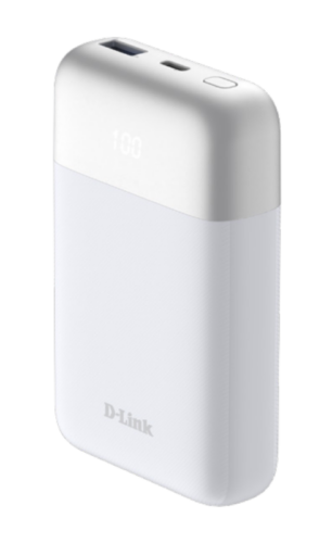 D-Link DPP-101. Battery capacity: 10000 mAh. USB Type-A output ports: 1