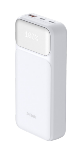 D-Link DPP-201. Battery capacity: 20000 mAh. USB Type-A output ports: 1