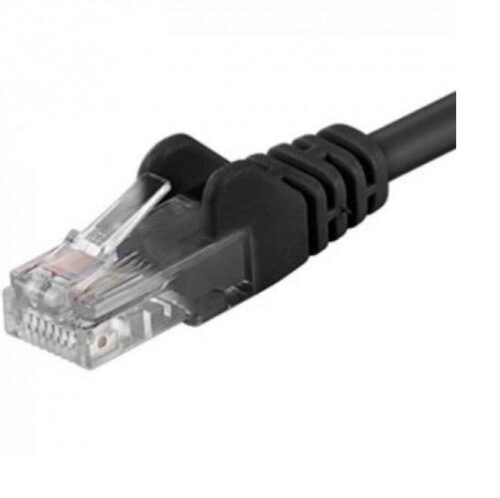 Patchcord UTP RJ45-RJ45 Cat.6 0.5m negru