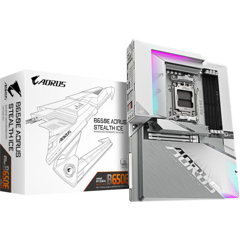 Placa de bază Gigabyte B650E AORUS STEALTH ICE AM5