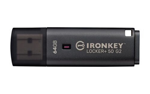 Kingston Technology IronKey Locker+ 50 G2. Capacity: 64 GB
