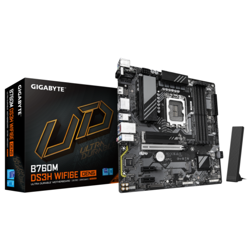 Placa de bază Gigabyte B760M DS3H WIFI6E GEN5 LGA1700