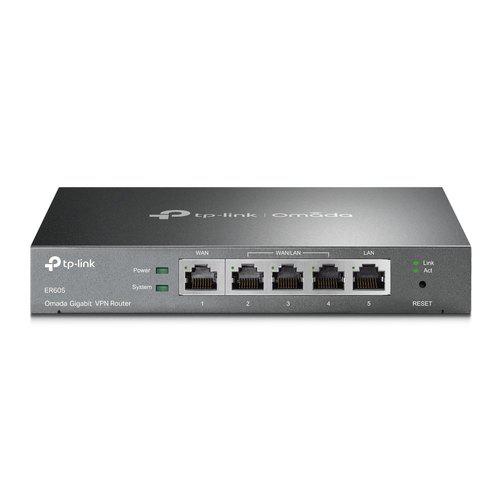 "Omada Gigabit VPN Router PORT: 1× Gigabit RJ45 WAN Port