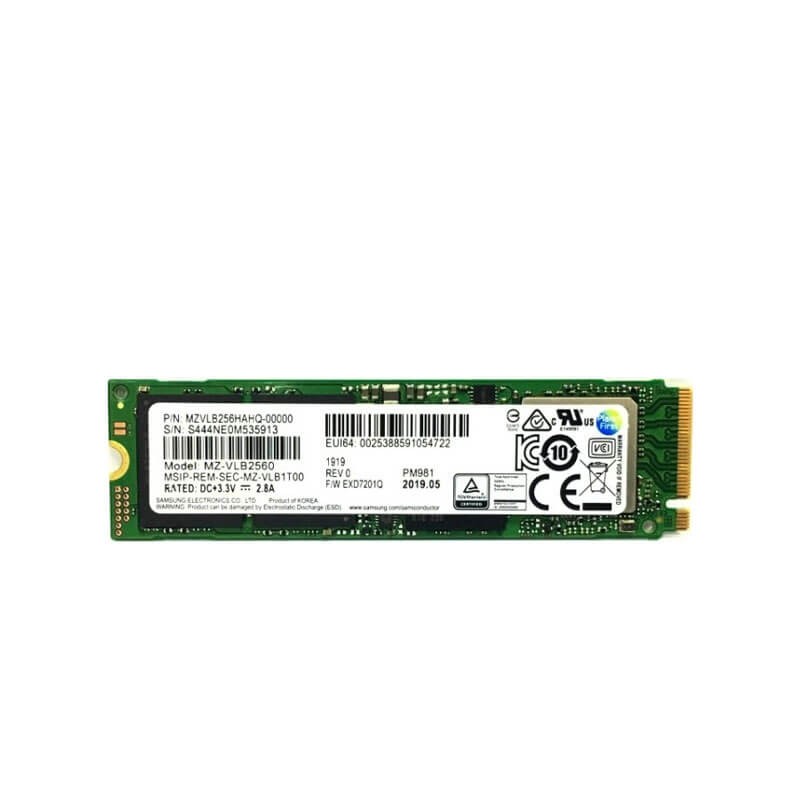 Solid State Drive (SSD) M.2 NVMe 256GB