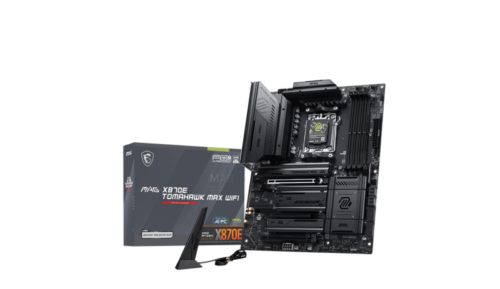 MSI MAG X870E TOMAHAWK MAX WIFI. Processor manufacturer: AMD