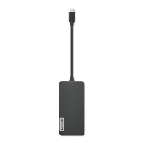 Hub Lenovo USB-C 7 în 1; conectivitate: Port USB-C; Porturi de extindere: 2 x USB 3.0; 1 x USB 2.0; 1 x HDMI 1.4; 1 x Cititor de car duri TF; 1 x Cititor de carduri SD; 1 x Port de incarcare USB-C