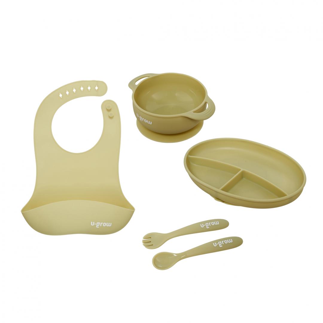 Set diversificare 5 piese silicon : baveta