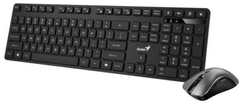 Kit wireless Genius tastatura wireless 104 taste (slim) + mouse wireless 1200dpi