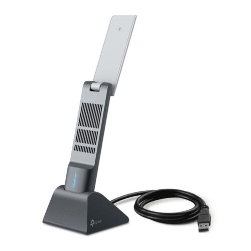 AX3000 High Gain Dual Band Wi-Fi 6 USB Adapter SPEED: 2402 Mbps at 5 GHz + 574 Mbps at 2.4 GHz SPEC: High Gain External Antennas