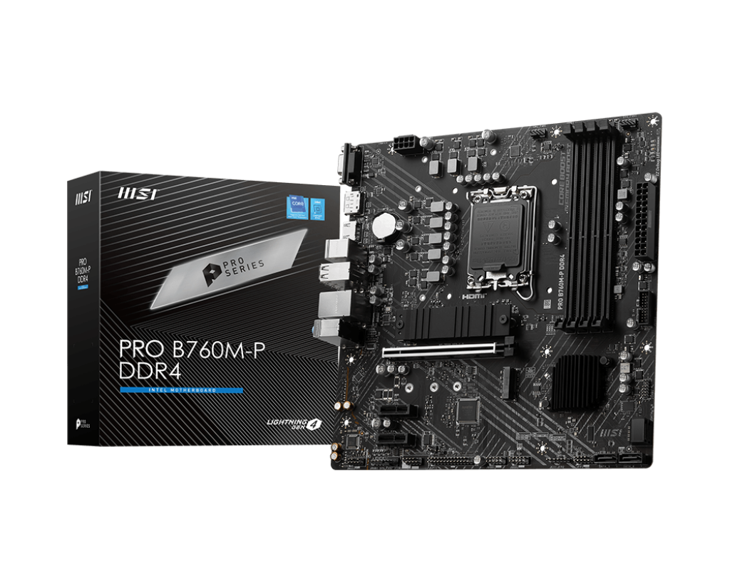 Placa de baza MSI PRO B760M-P DDR4